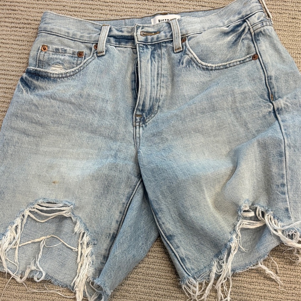 Pistola Light Blue Denim Label Detail